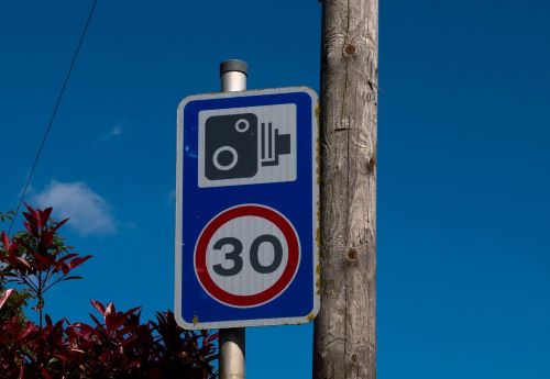 Speed Camera Sign