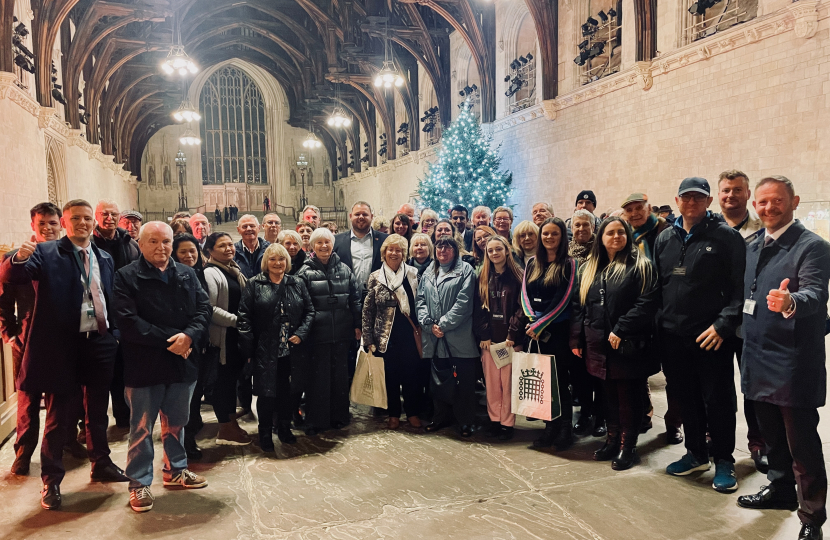 Coach Trip to Parliament Group in Westminster Hall - 1 December 2022