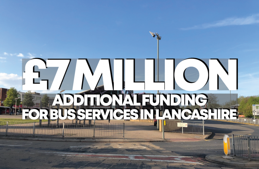 £7MILLION FOR BUS SERVICES